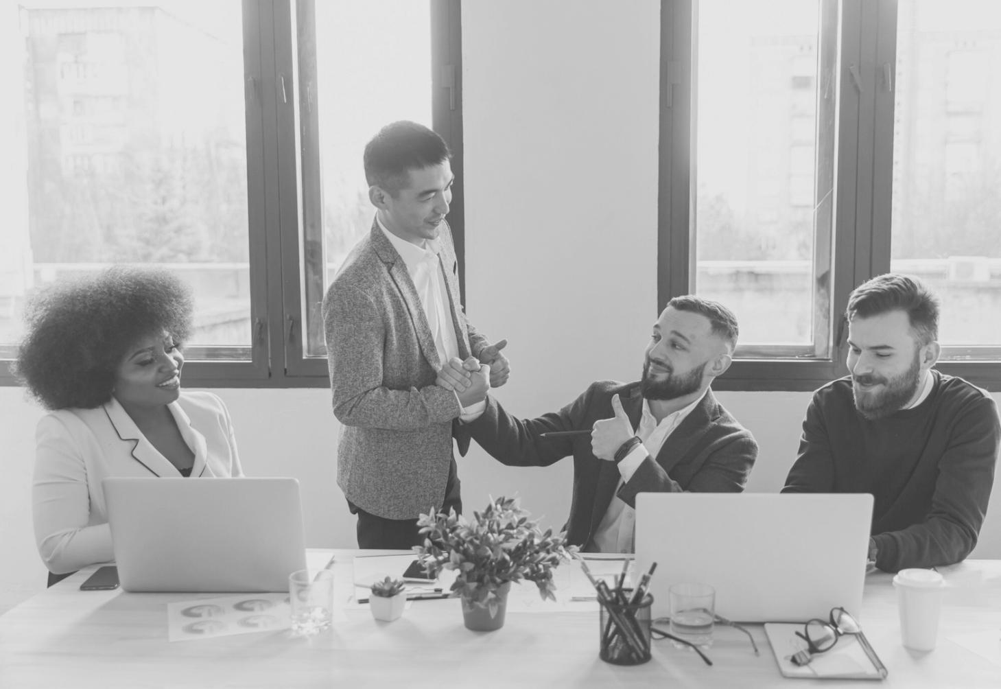 Strategic financial scenario analysis session